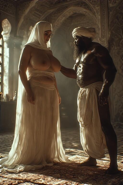 Inspection by eunuchs and matrons