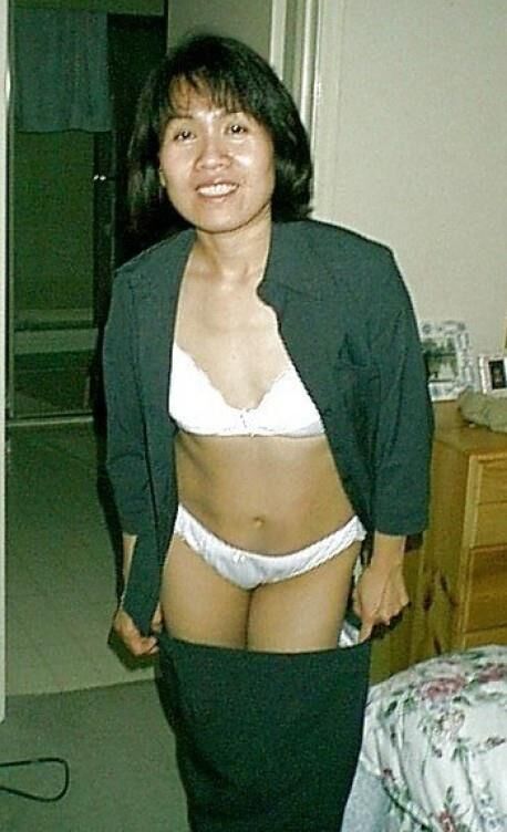 Nerdige asiatische Frau