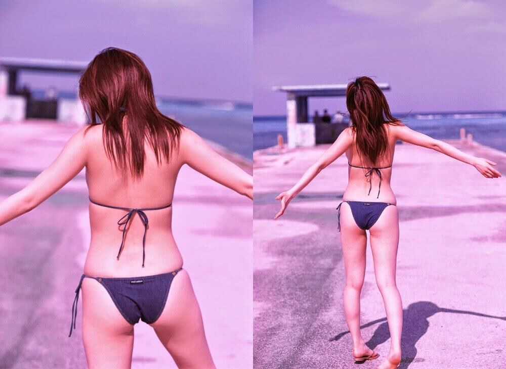 Asian Bikini Model Manami Morooka
