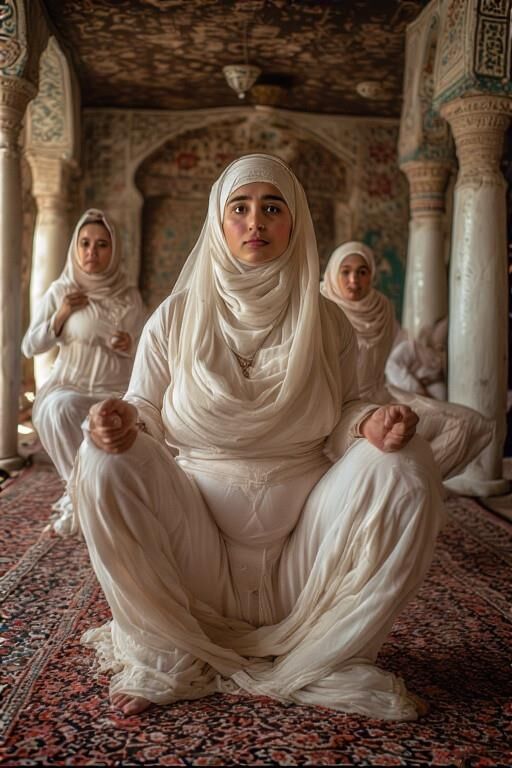 Visit the harem gym, part 