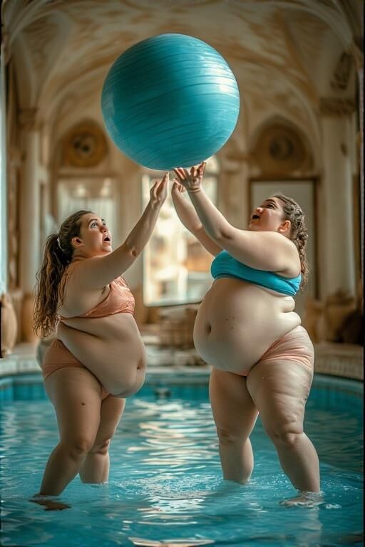 Visit the harem gym, part 