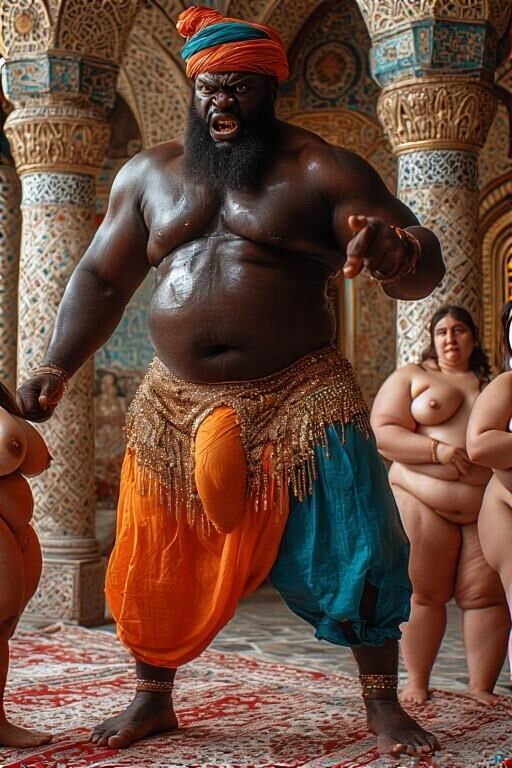 Inspection by eunuchs and matrons