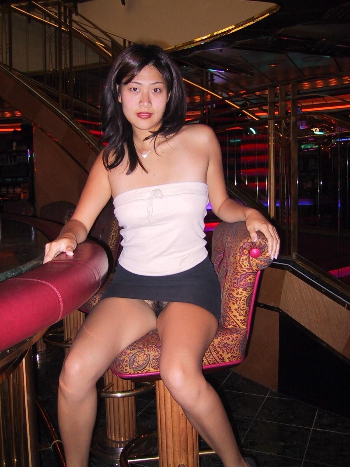 Pretty Asian Girl Loves Showing Body Inside And Out
