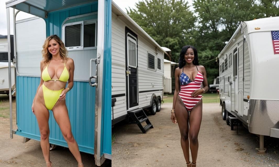 Lesbiana Interracial de Texas Julia (Ucrania) vs Carly (EE. UU.)
