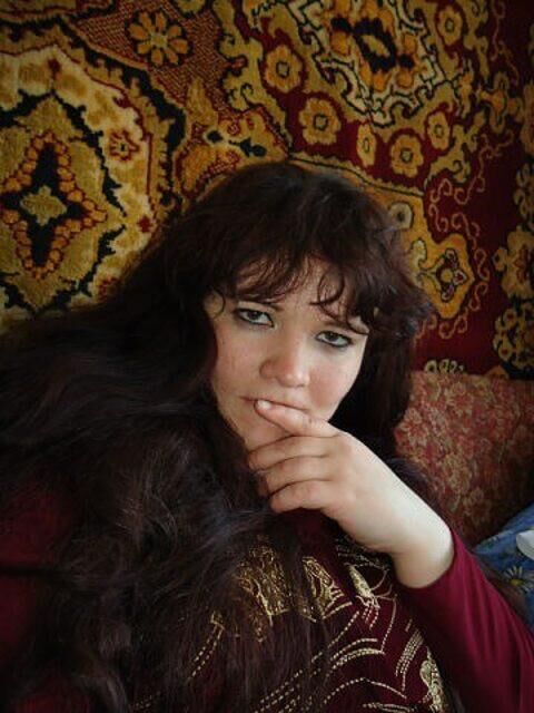 Morena gordinha ludmila de Karelia na Rússia
