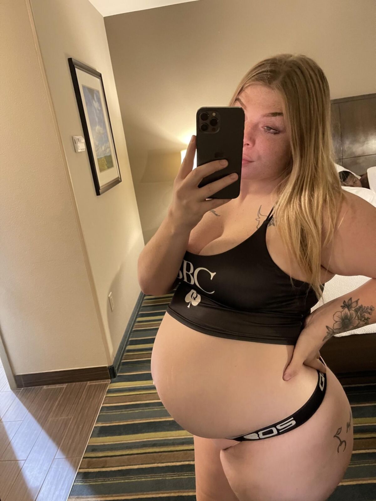Hotwife grávida BBC