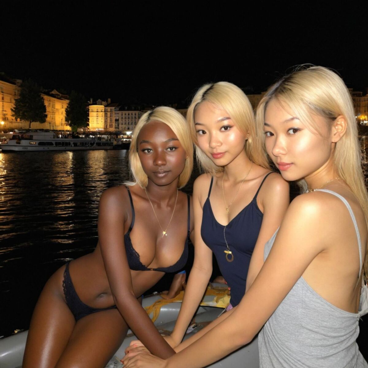 After Party in Lyon, Frankreich (Fabularius AI)