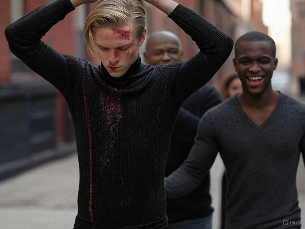 Defeated white wimps