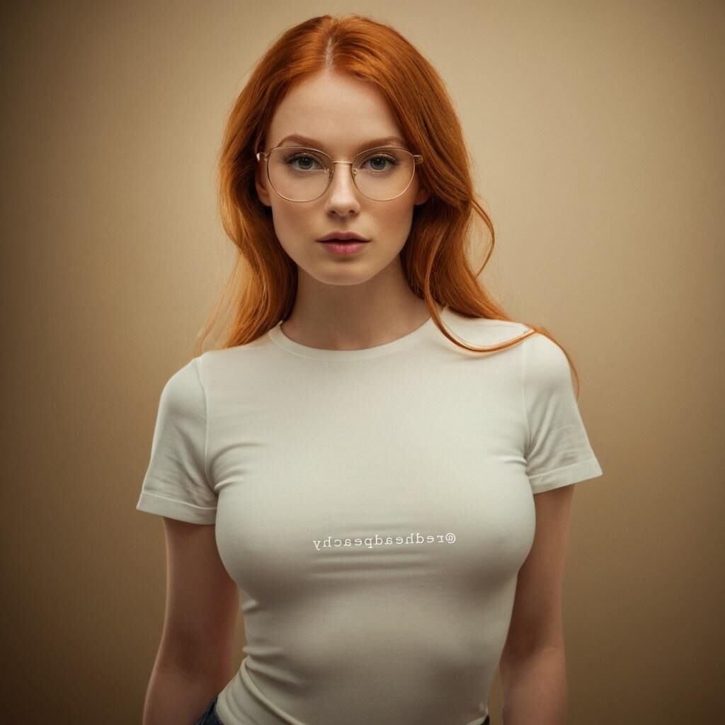  AI Non Nude Redhead Pic's 