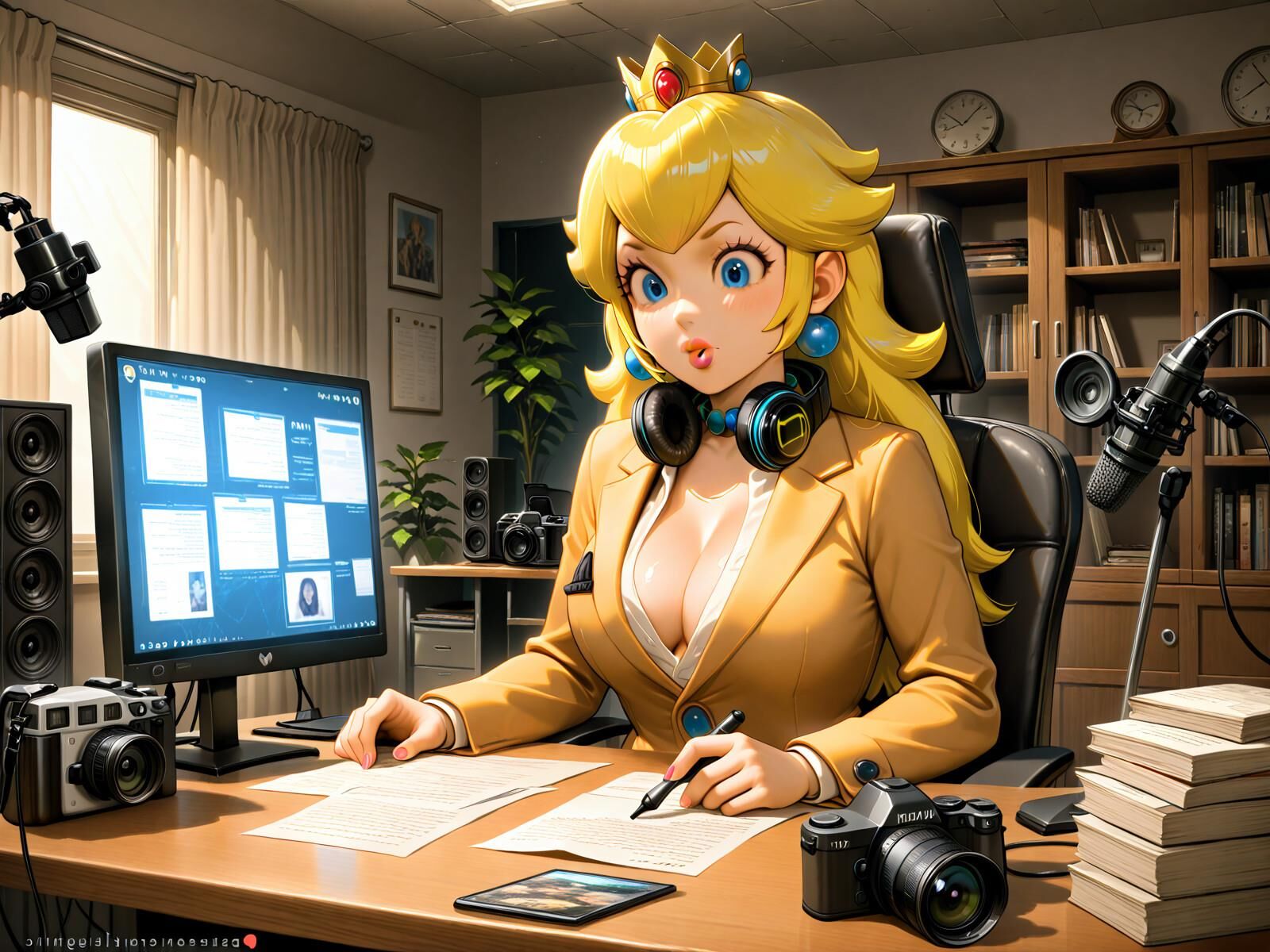 AI: Princess Peach Porn Film