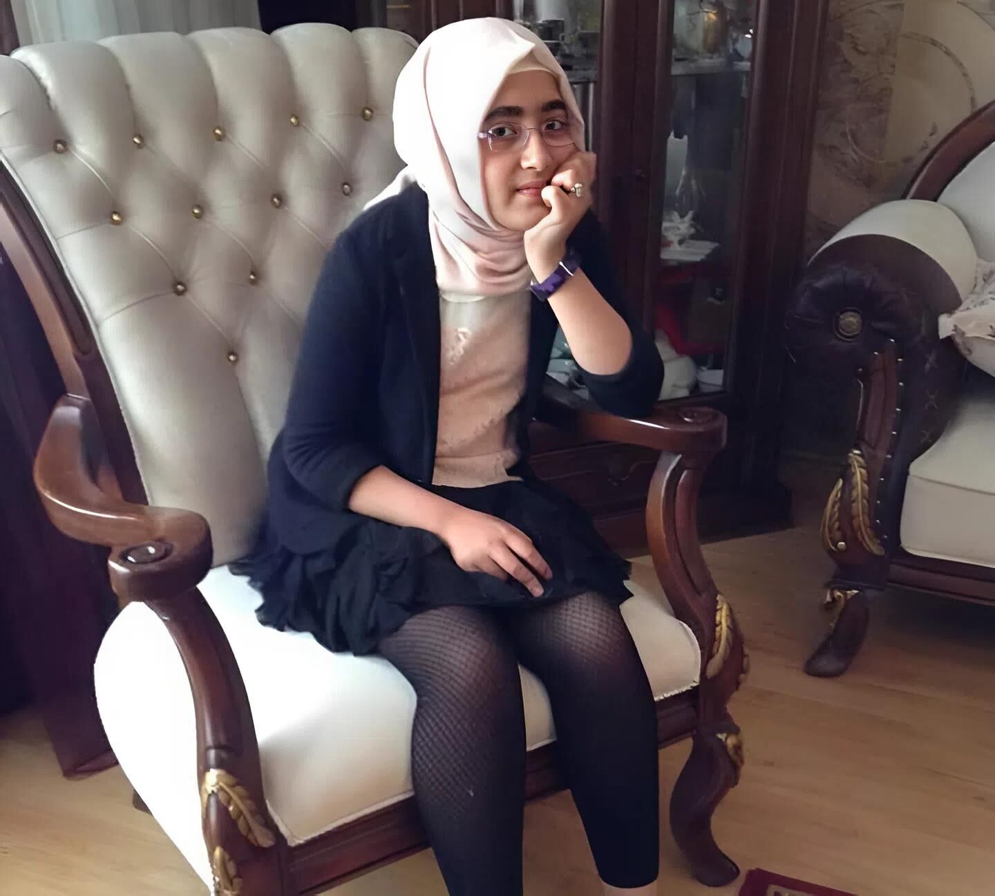 VINTAGE TURKISH HIJAB SEXSI PHOTO 