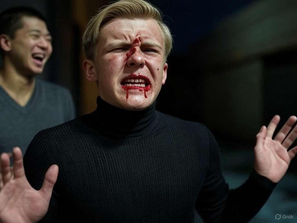 Defeated white wimps