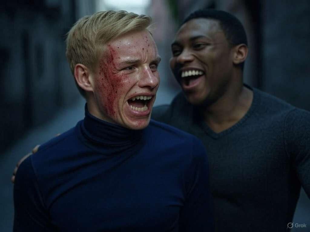 Defeated white wimps