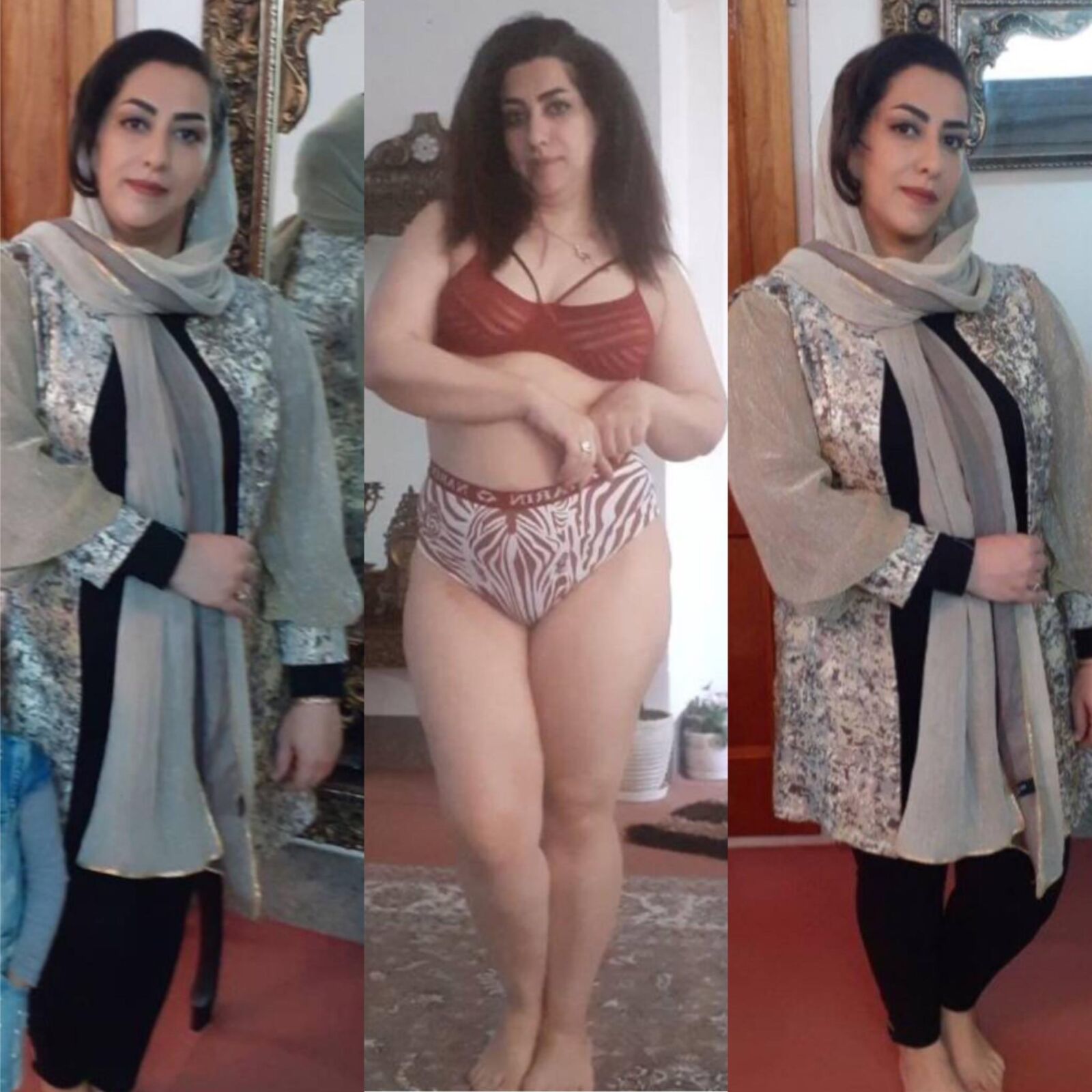 Des putes iraniennes hijabi exposées