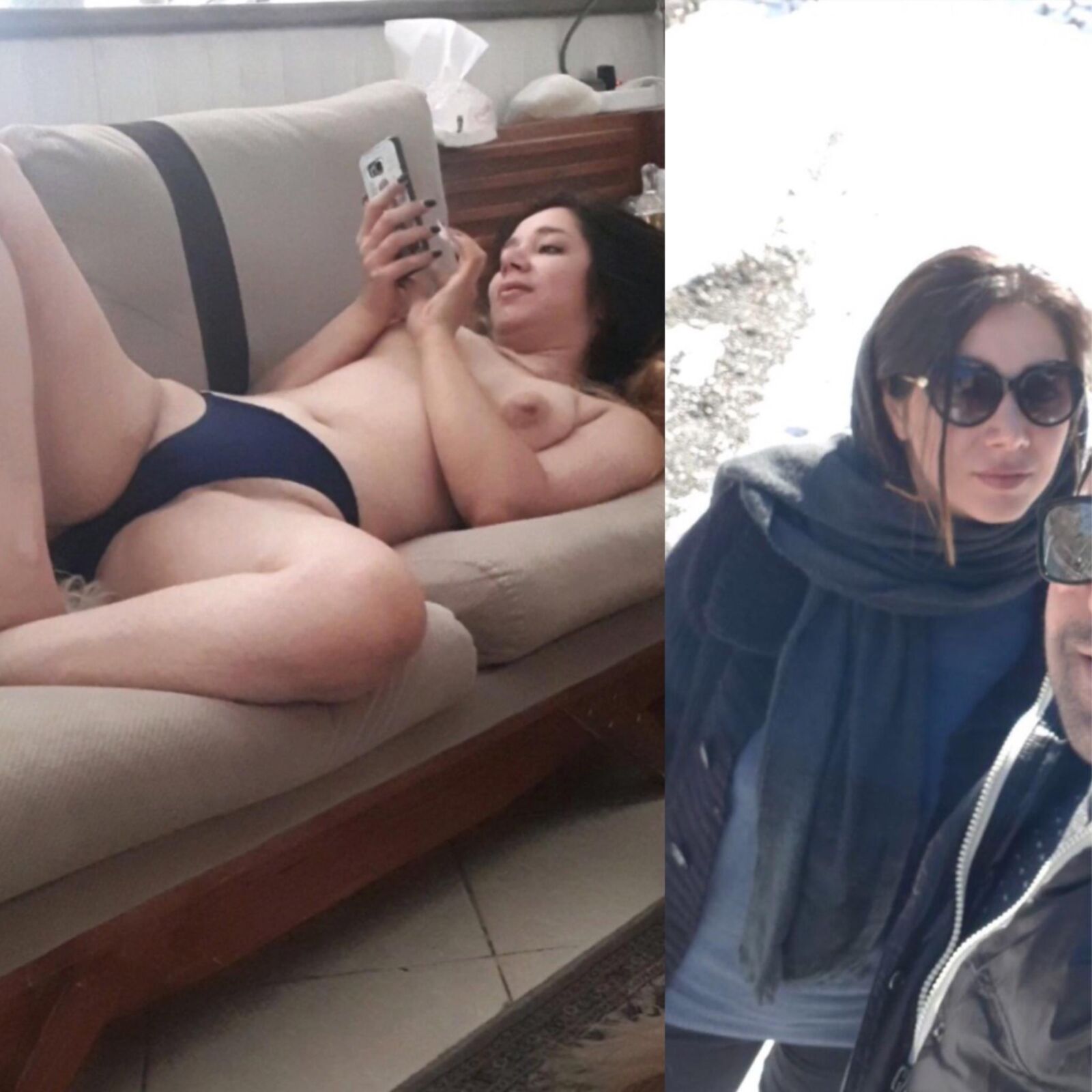 Des putes iraniennes hijabi exposées