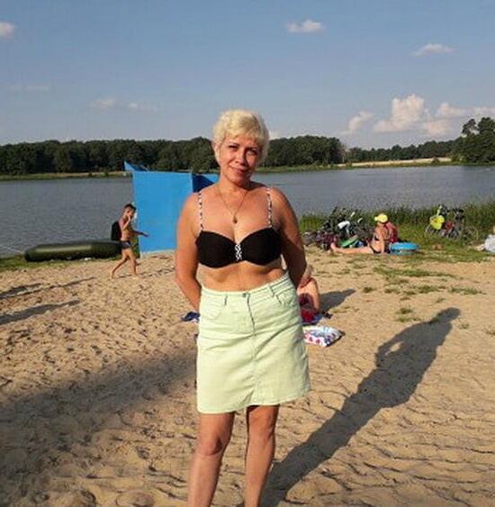 Loira russa madura Irina da cidade Kirovskye