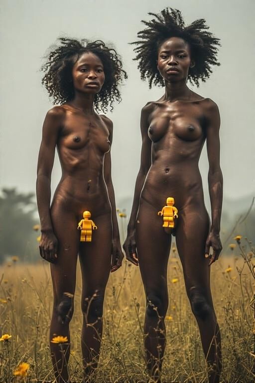 Lego NSFW Figurines on African bodies 