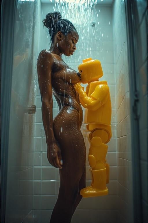 Lego NSFW Figurines on African bodies 