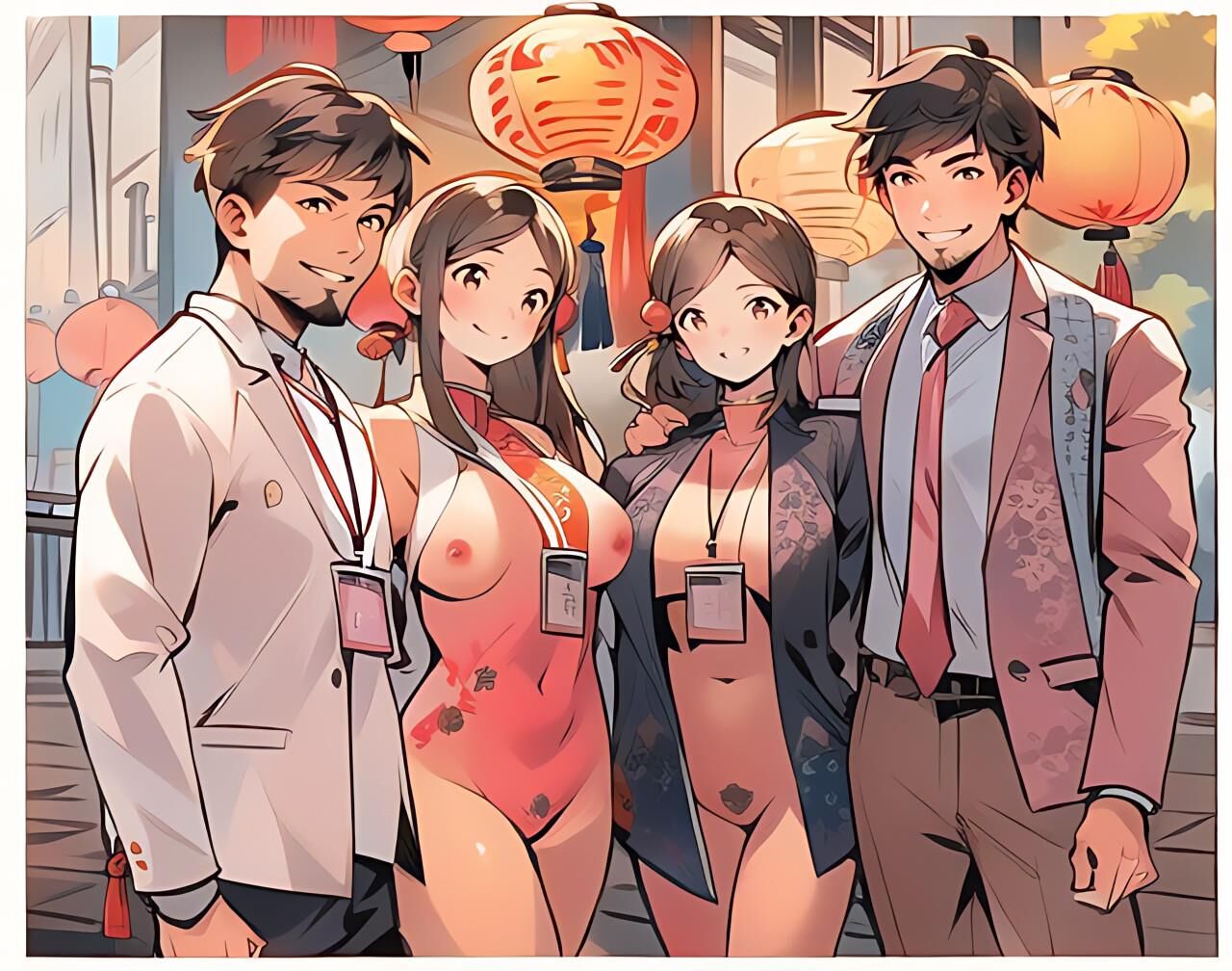Style chinois dessinée