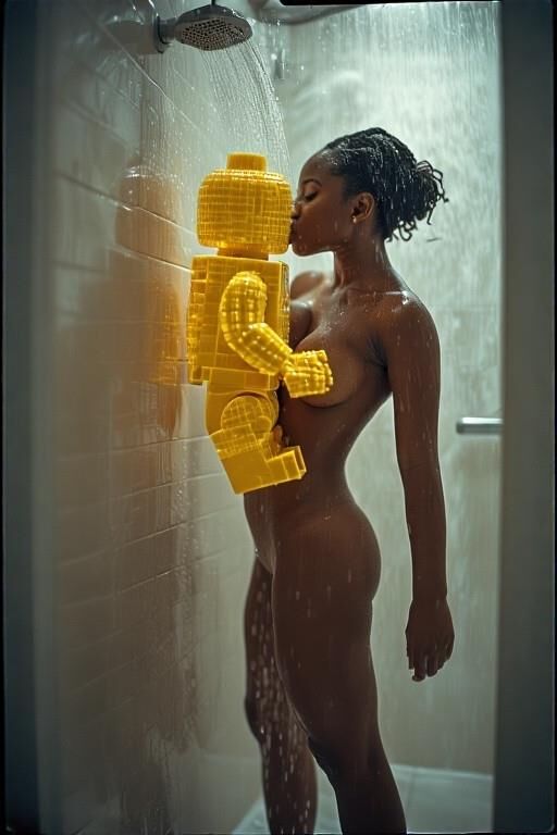Lego NSFW Figurines on African bodies 