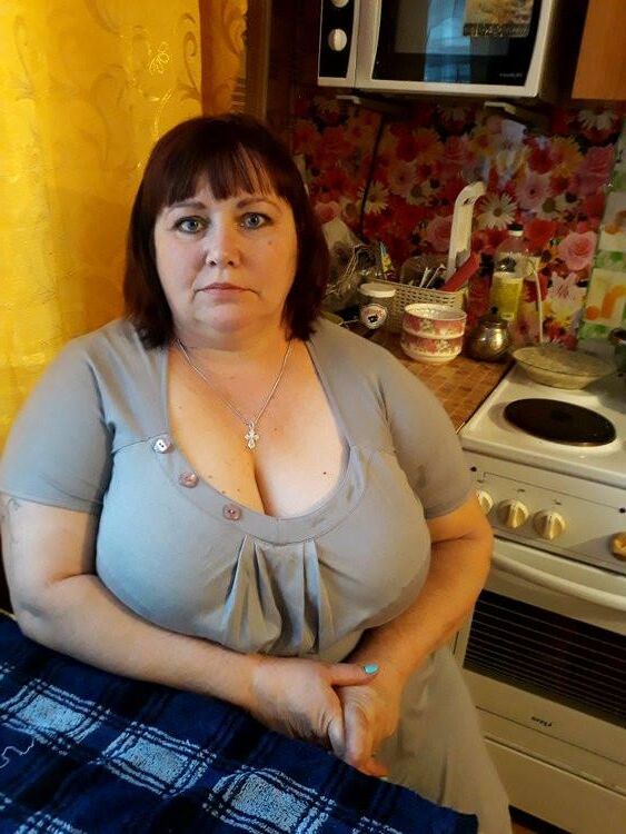 KuraginoのBBW成熟したロシアのルバ