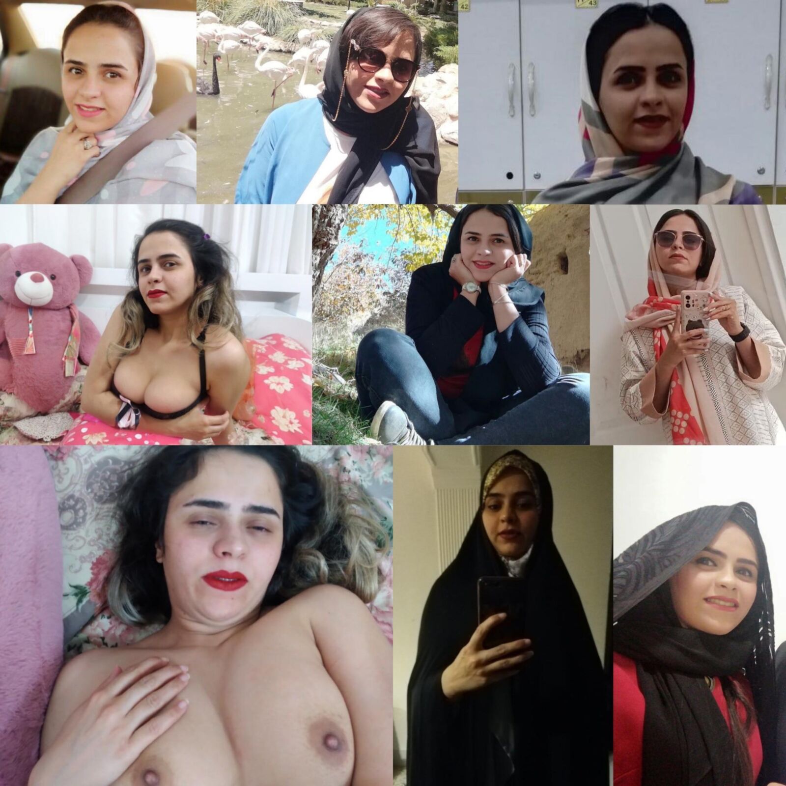 Iranian Hijabi whores exposed 