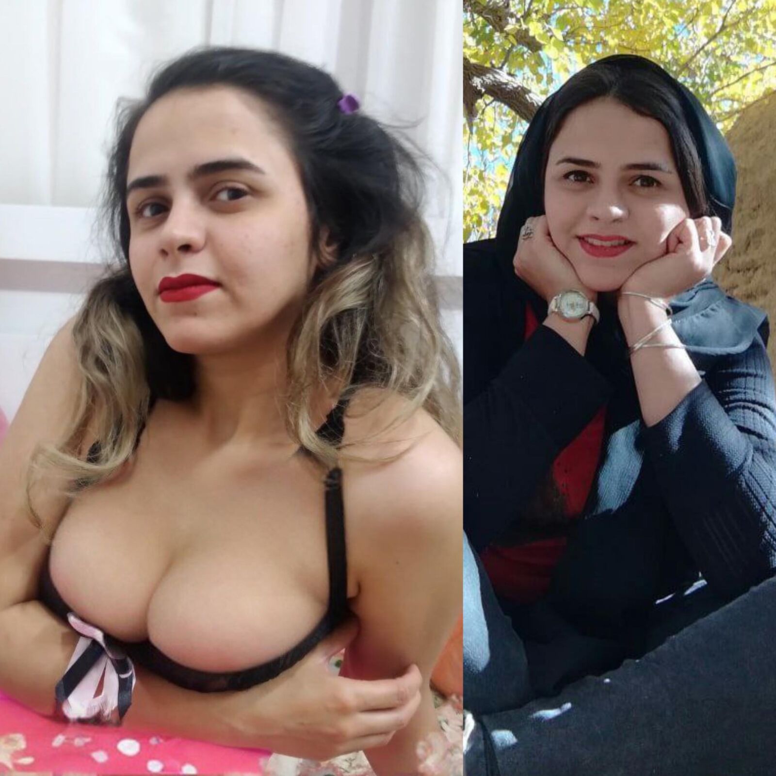 Iranian Hijabi whores exposed 