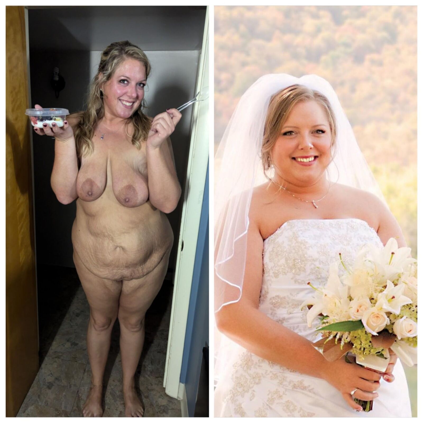 BBC Whore Brittany BBW Cumpig Shaved Slag Exposed Cunt from USA