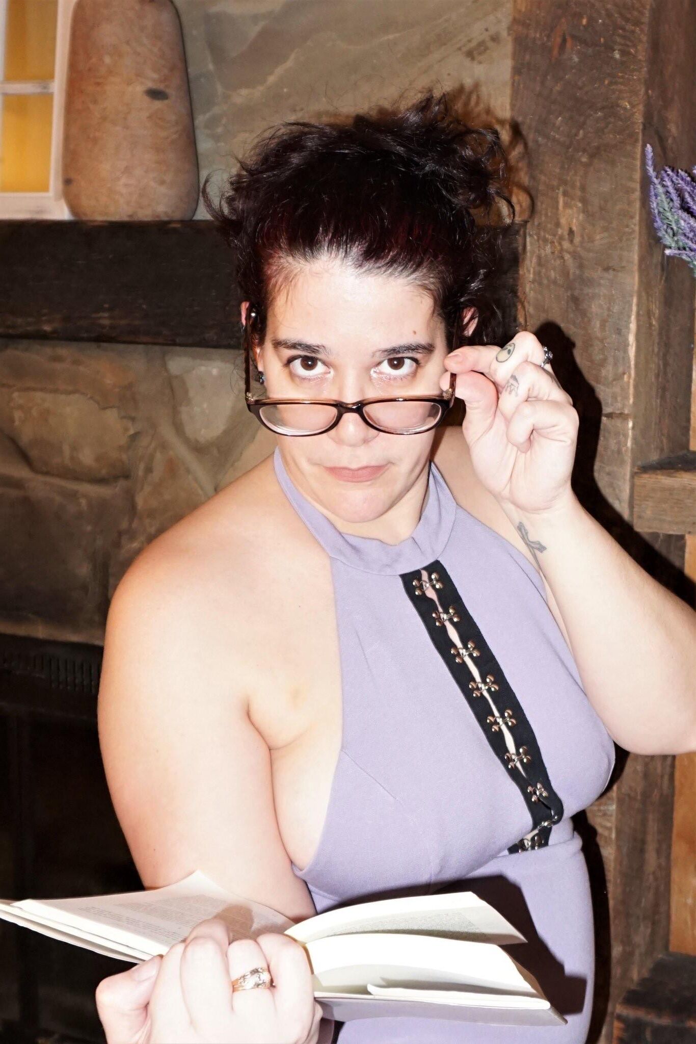 Vicki Big Butt Big Tits with Glasses BBC Lover Wife Mixed Shots