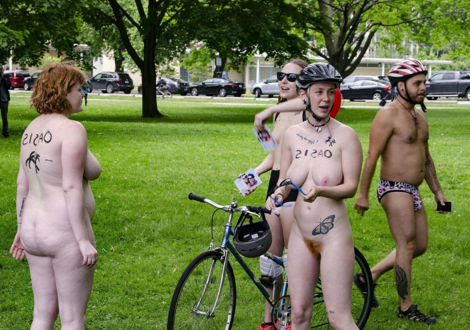 Redhead babe from WNBR