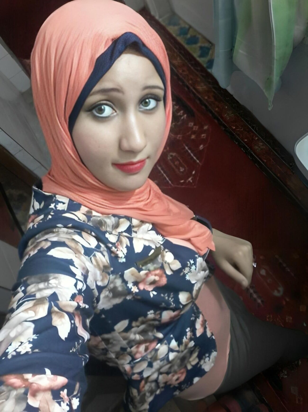 Vintage türkische Hijab sexsi Foto