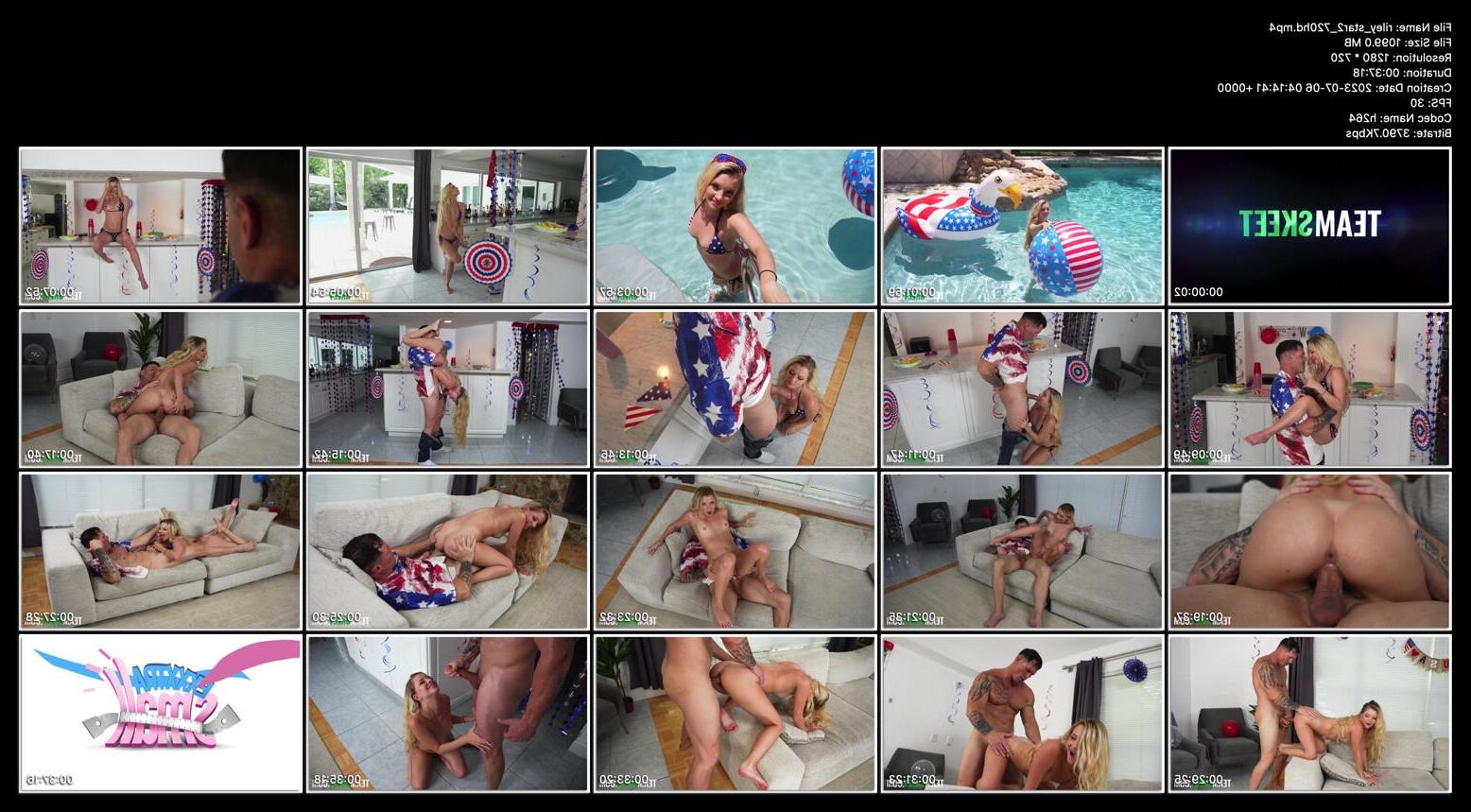 Exxxtrasmall riley Star All American Party x x