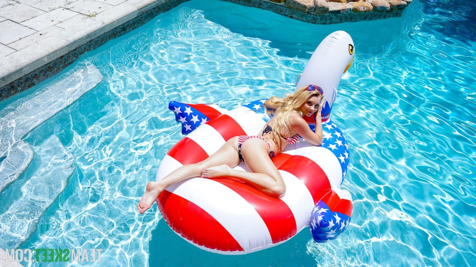Exxxtrasmall riley Star All American Party x x