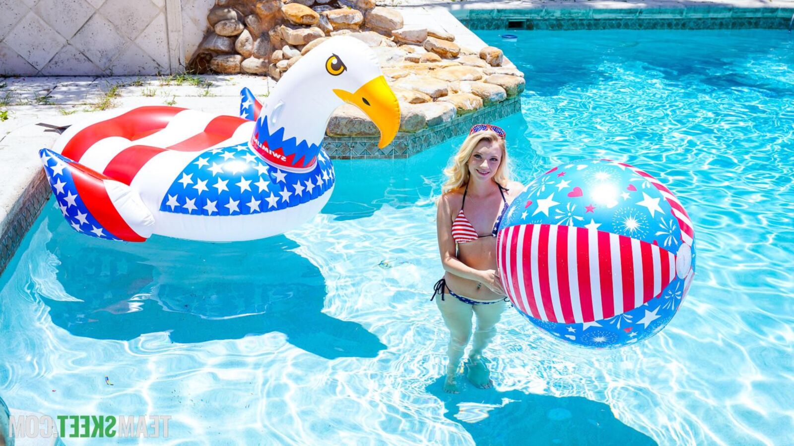 Exxxtrasmall riley Star All American Party x x