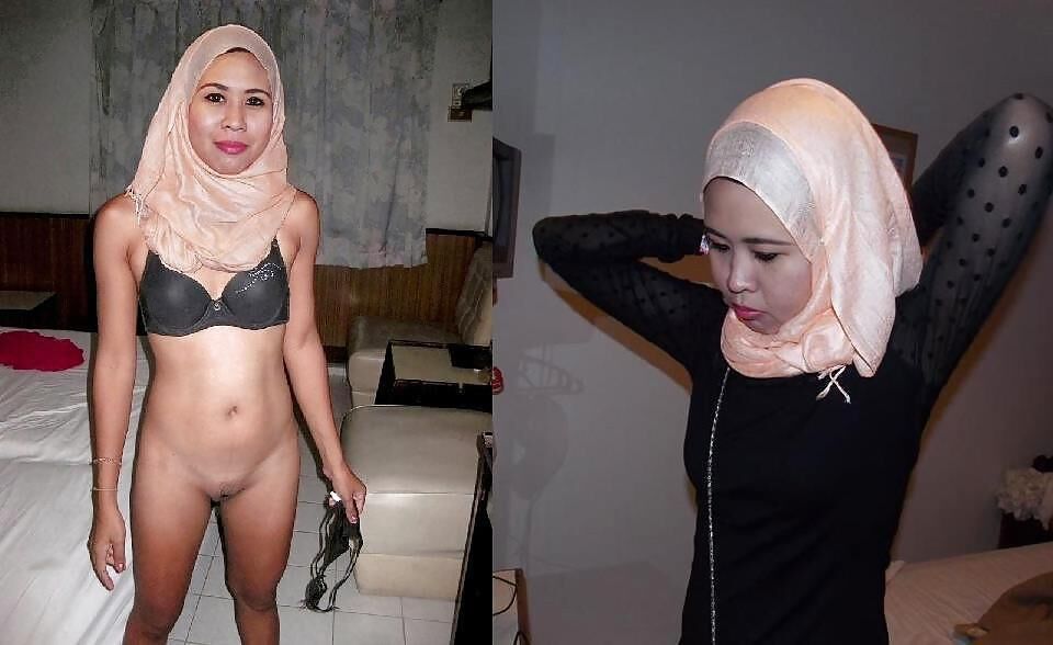 Indonesische Hijab -Nudes Mix