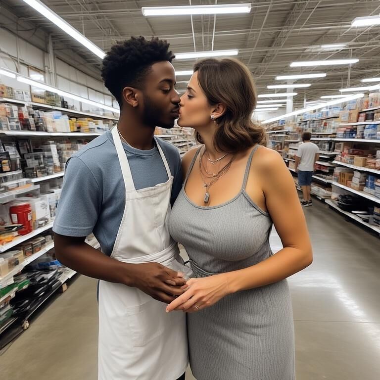 Hardware store visit ((Older and younger) AI)