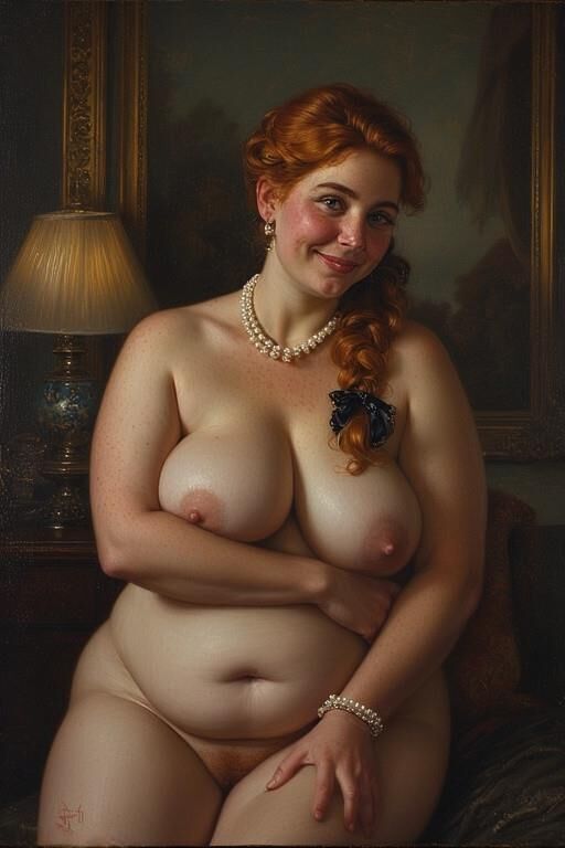 Kurvige Rothaarige