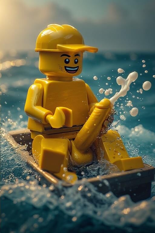 Lego NSFW Imagined set: "Fisherman's friend" (pt )