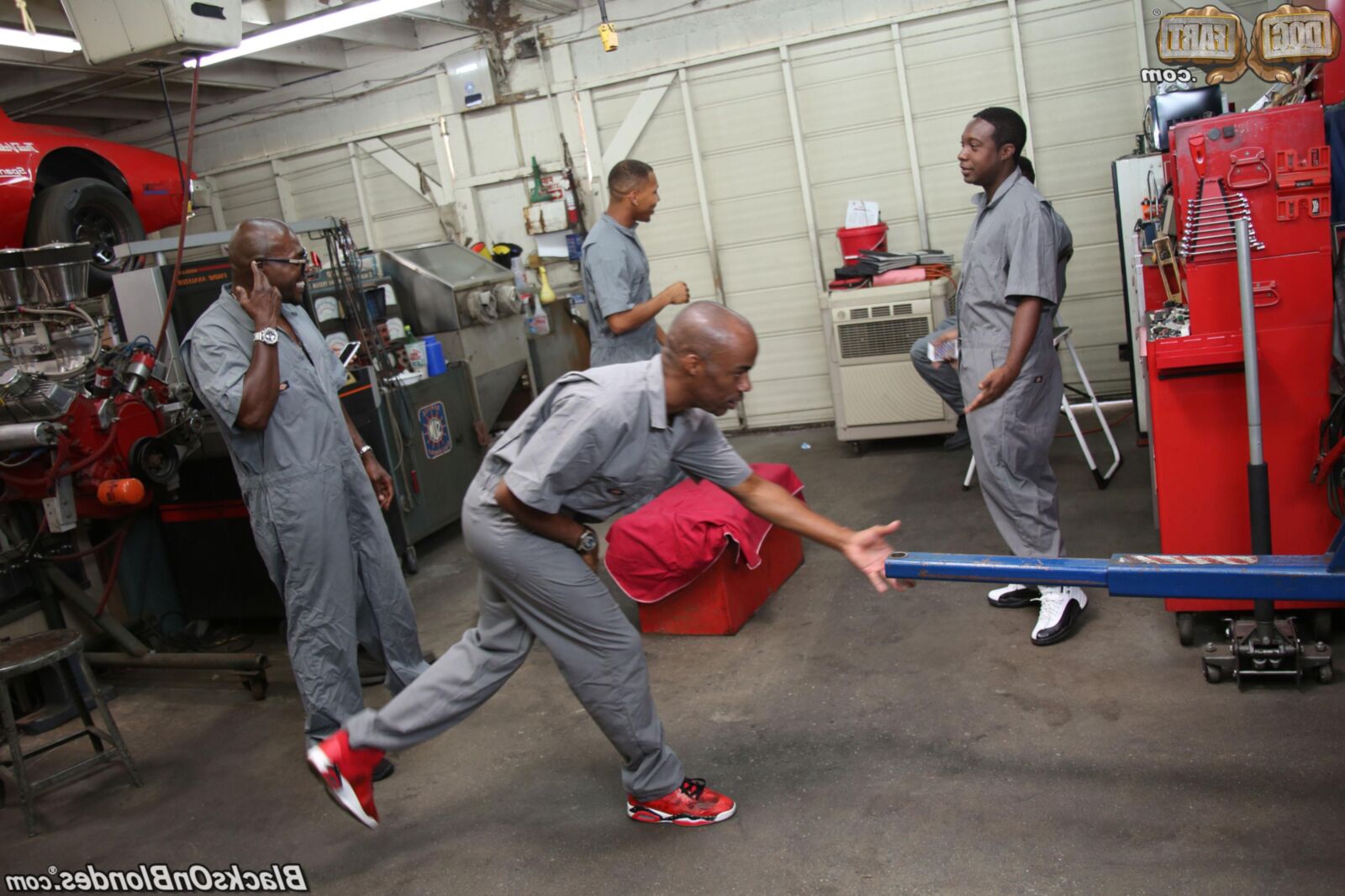 Angel Smalls Gets Gangbanged By BBC!