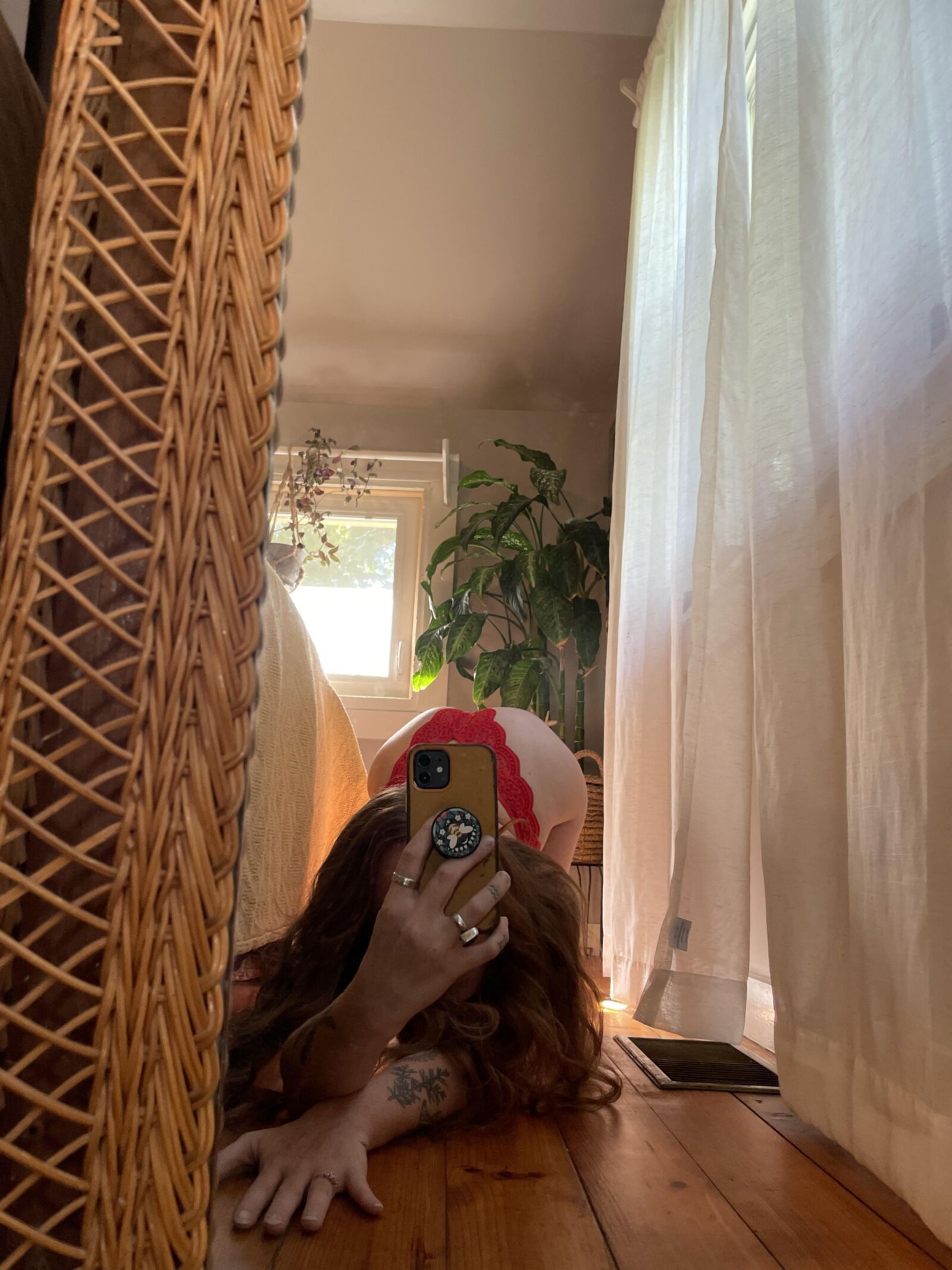 Maman de gingembre de trois Hannah Rose