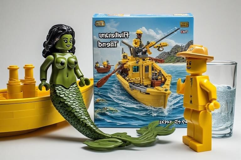 Lego NSFW Imagined set: "Fisherman's friend" (pt )