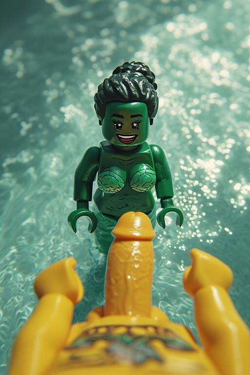 Lego NSFW Imagined set: "Fisherman's friend" (pt )