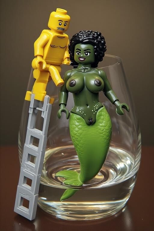 Lego NSFW Imagined set: "Fisherman's friend" (pt )