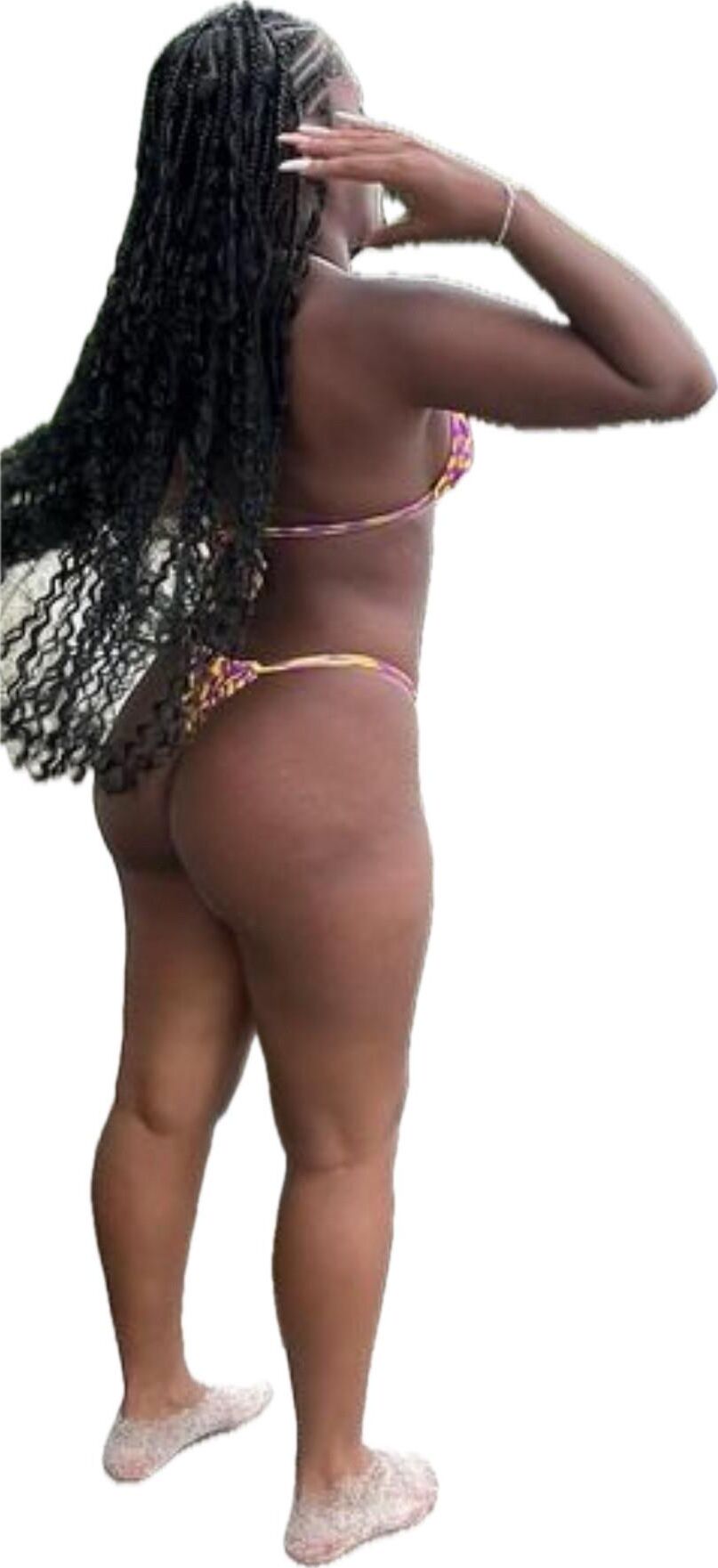Latina Cute Big Butt Stickers 