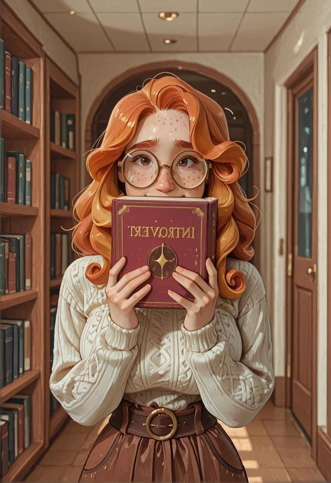 Hot Sexy drawn Redhead