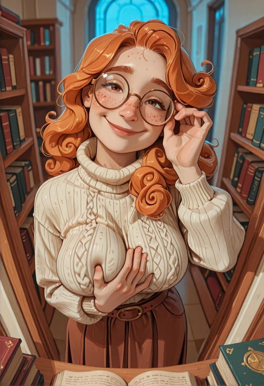 Hot Sexy drawn Redhead
