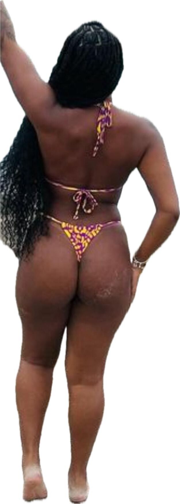 Latina Cute Big Butt Stickers 