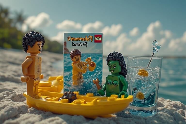 Lego NSFW Imagined set: "Fisherman's friend" (pt )