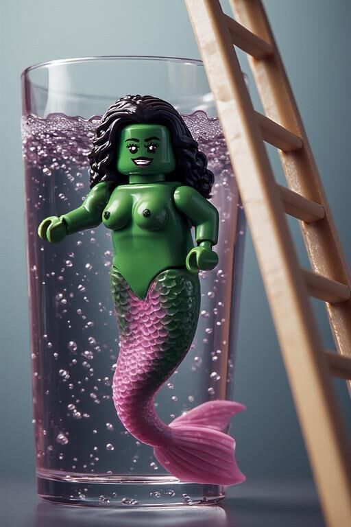 Lego NSFW Imagined set: "Fisherman's friend" (pt )