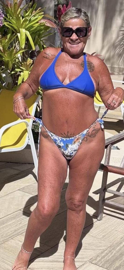 Latina Bikini Granny